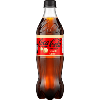 Läsk Cola Vanilla Zero 50cl Coca-Cola.