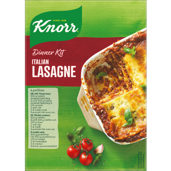 Middagskit Italian lasagne 262g Knorr.