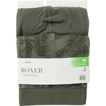 Boxer 2p löv L mywear.