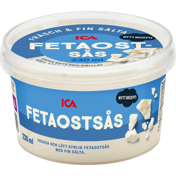 Fetaostsås 230ml ICA.
