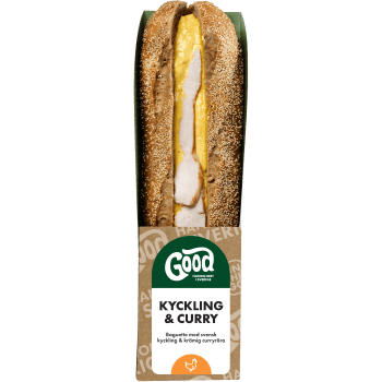 Baguette Kyckling Curry 245g GOOD.