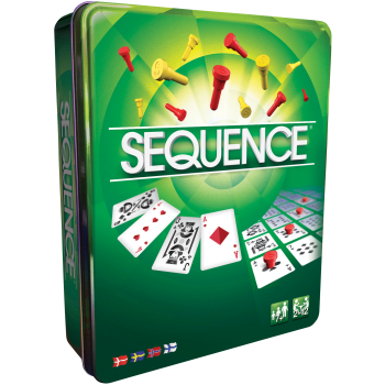 Spel Sequence plåtask.