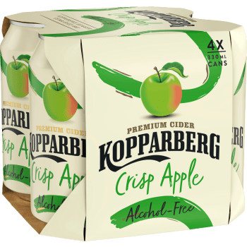 Cider Crisp Apple 4-pack Kopparberg.