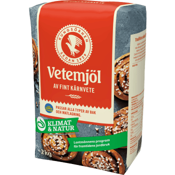Vetemjöl 2kg Kungsörnen.