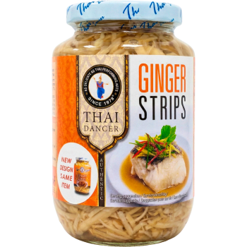 Ingefära I Strimlor Inlagda 455g Thai Dancer.