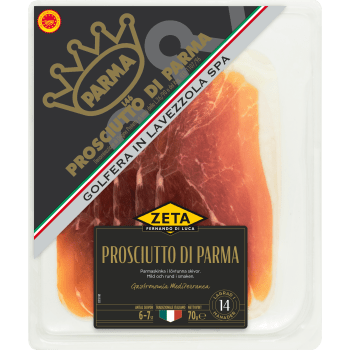 Skinka Lufttorkad Prosciutto Di Parma 70g Zeta.