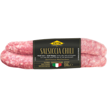 Färskkorv Salsiccia Chili 330g Zeta.