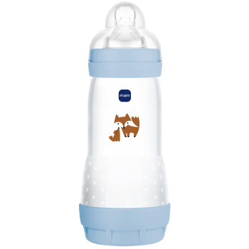 Nappflaska Easy Start Anti Colic Blandade färger 4m+ MAM.