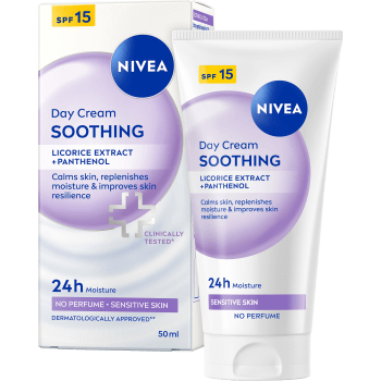 Dagkräm Soothing Day Cream SPF15 50ml Nivea.