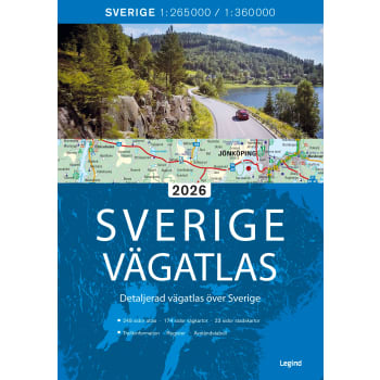 Sverige vägatlas 2026.