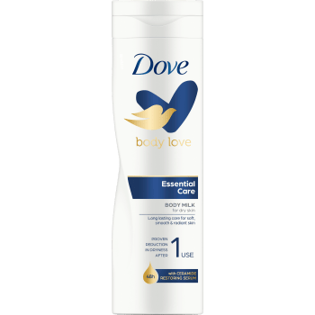 Hudkräm Essential Care Body Milk 250ml Dove.
