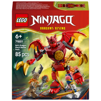 LEGO Ninjago Kais drakrobot – stridspaket 71851.