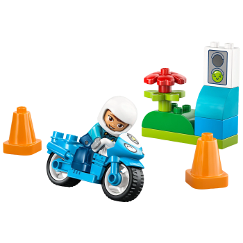 LEGO Duplo Blå polismotorcykel 10471.