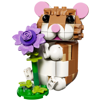LEGO Creator Söt hamster med blomma 31376.