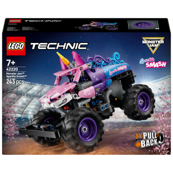 LEGO Technic Monster Jam Sparkle Smash Monster pull-back 42220.