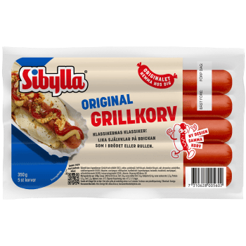 Grillkorv Original 350g Sibylla.
