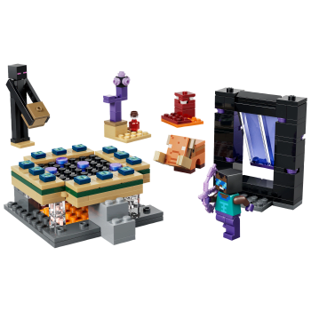 LEGO Minecraft Resa med Nether- och End-portal 21584.