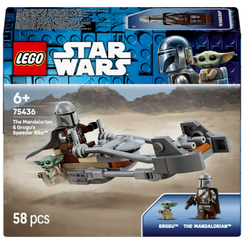 LEGO Star Wars The Mandalorian & Grogu's Speeder Bike 75436.
