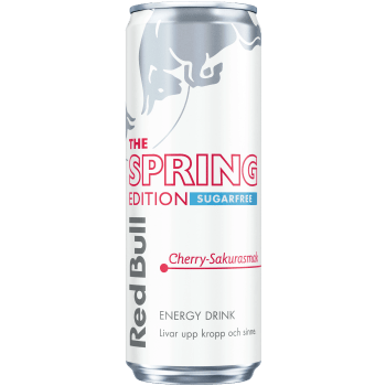 Energidryck Spring Edition sockerfri 2026 355ml Red Bull.