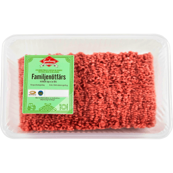 Familjenötfärs 18% ca 1,2kg Gudruns.