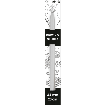 Strumpstickor 2,5 MM 5pack Falk.