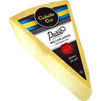 Präst® 35% 4-8 Mån ca 600g Ockelbo Ost.