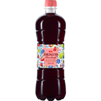 Blandsaft Jordgubb 80cl ICA.