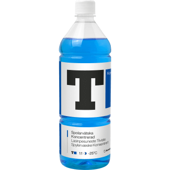 Spolarvätska T-Blå koncentrerad 1 Liter Kemetyl.