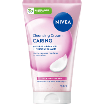 Ansiktsrengöring Cleansing Cream Caring 150ml Nivea.