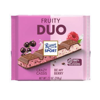Chokladkaka Fruity DUO 218g Ritter.