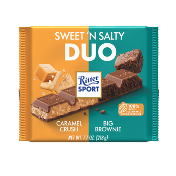Chokladkaka Sweet 'n Salty DUO 218g Ritter.
