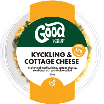 Mellanmål Kyckling Cottage cheese 150g GOOD.