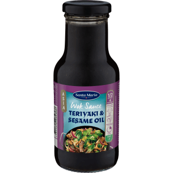 Asia Teriyaki & Sesame oil Woksås 250ml Santa Maria.