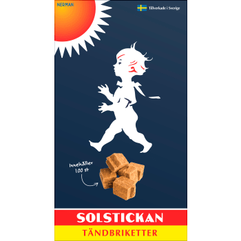 Tändbriketter Solstickan.