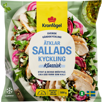 Ätklar salladskyckling klassisk 500g Kronfågel.