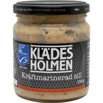 Kräftmarinerad Sill 250g Klädesholmen.