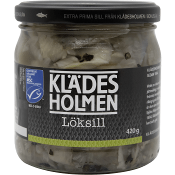 Löksill 420g Klädesholmen.