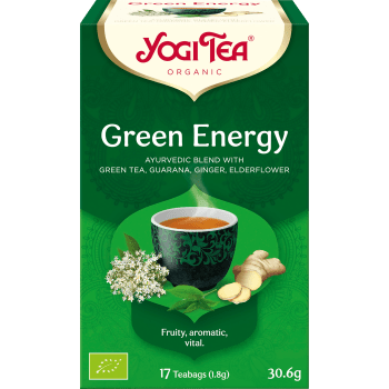 Te Grönt Green energy 17-p KRAV Yogi Tea.