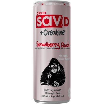 Clean sav:D plus Strawberry punch 330 ml.
