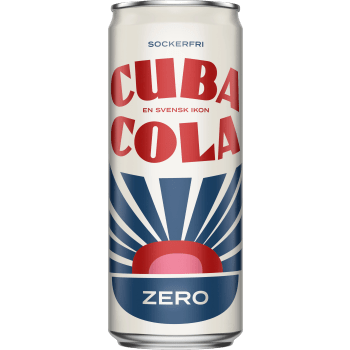Läsk Cuba Cola Zero 33cl Cuba Cola.