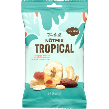 Nötmix Tropical 140g Treatville.