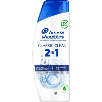 Mjällschampo 2in1 Classic Clean 250ml Head & Shoulders.