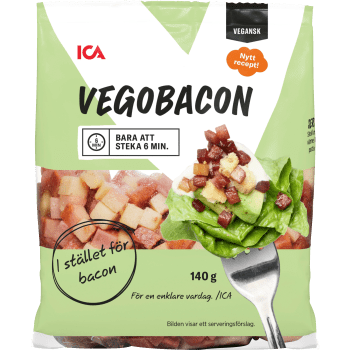 Vegobacon Färsk 140g ICA.