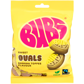 Godispåse Goody Banan Toffee 175g Bubs.