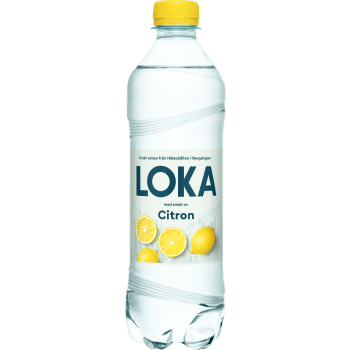 Kolsyrat Vatten Citron 50cl Loka.