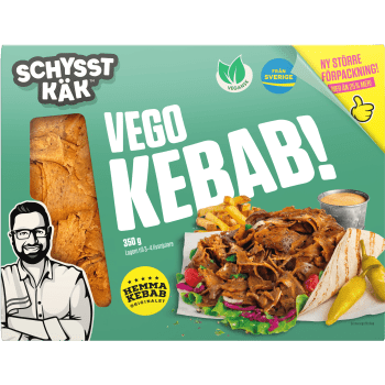 Vegokebab 350g Schysst käk.