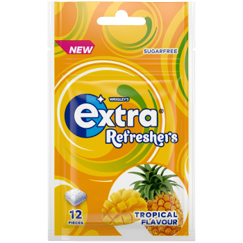 Tuggummi Refreshers Tropical 26g Extra.