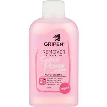 Remover With Acetone Super Power 125ml Gripen.
