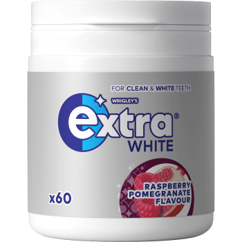 Tuggummi Raspberry Pomegranate Burk 60st Extra.