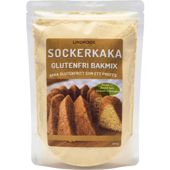 Bakmix Sockerkaka Glutenfri 400g Lindroos.